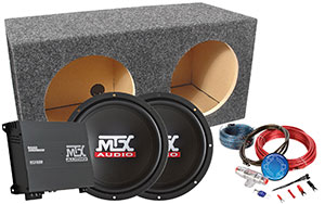MTX Car Subwoofer Package Selection Guide | MTX Audio - Serious