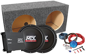 MTX Car Subwoofer Package