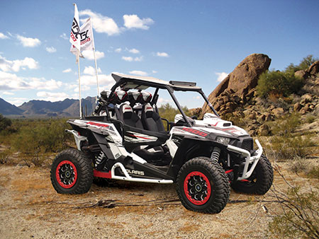 MTX Custom Polaris RZR 1000 with Audio