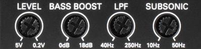 Car Amplifier Bass Boost Control