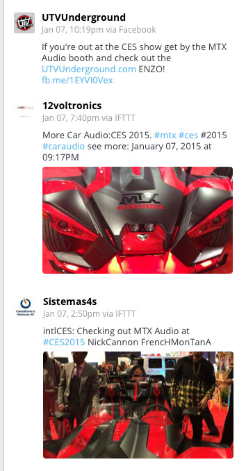 Social Media Talks MTX At CES 2015 2