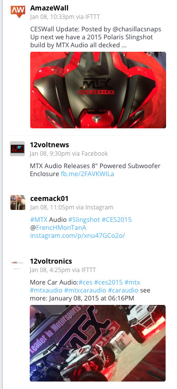 Social Media Talks MTX At CES 2015 3