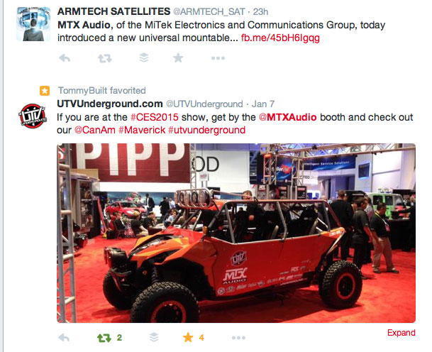 Social Media Talks MTX At CES 2015 4