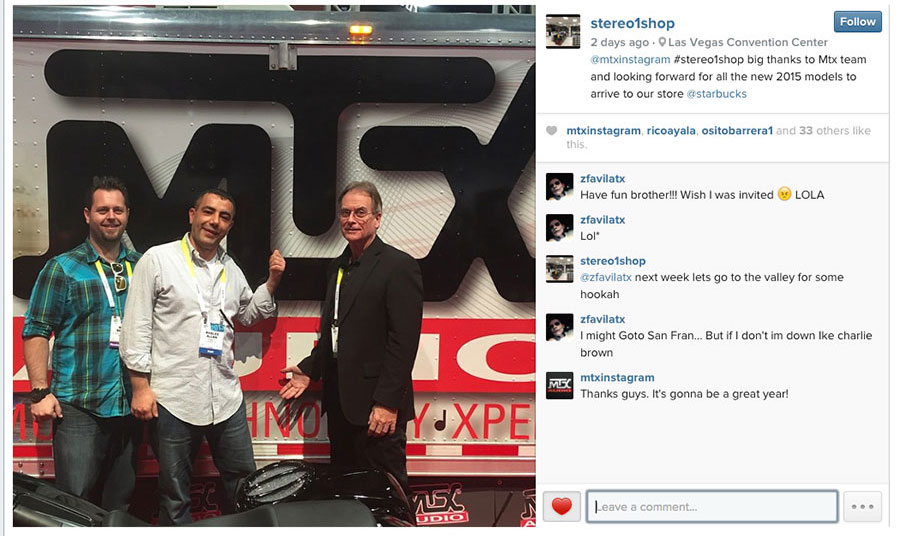 Social Media Talks MTX At CES 2015 8