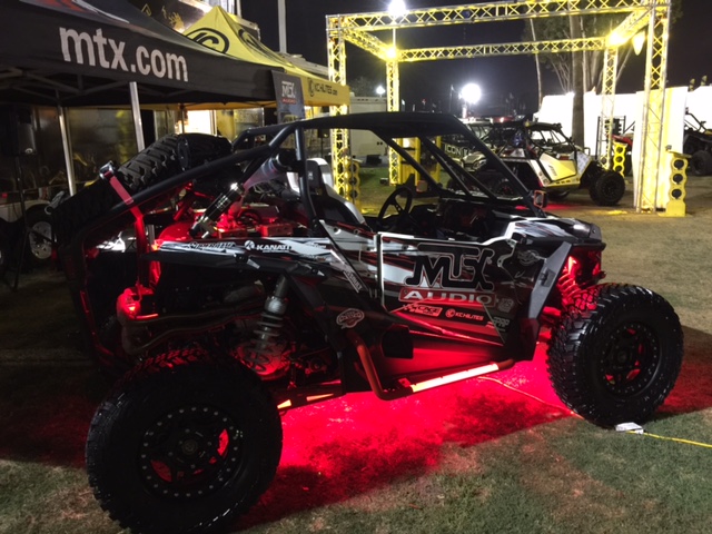 MTX RZR1000 at Night