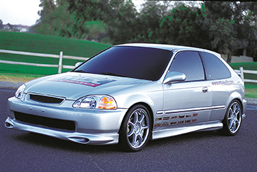 MTX Silver Honda Civic